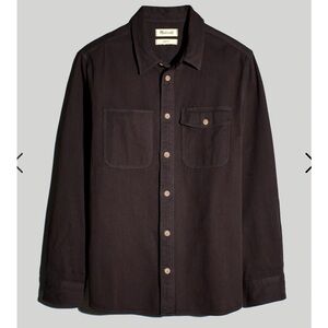 Madewell garment dyed work shirt XS new